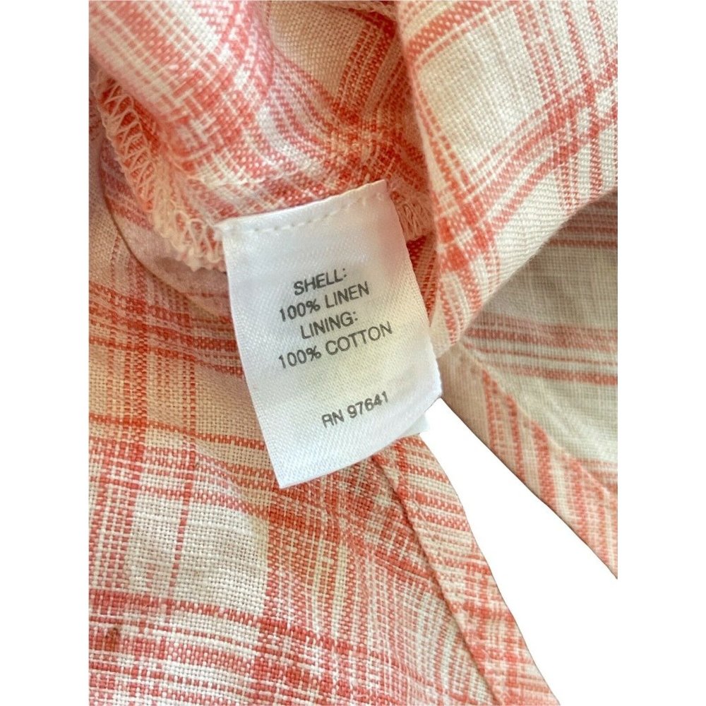 J Jill Love Linen Plaid Maxi Dress - Picture 11 of 11